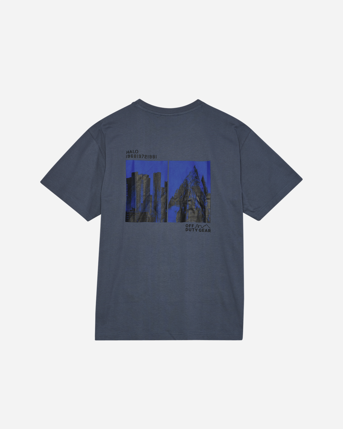 Halo Graphic T-shirt - Deep Blue