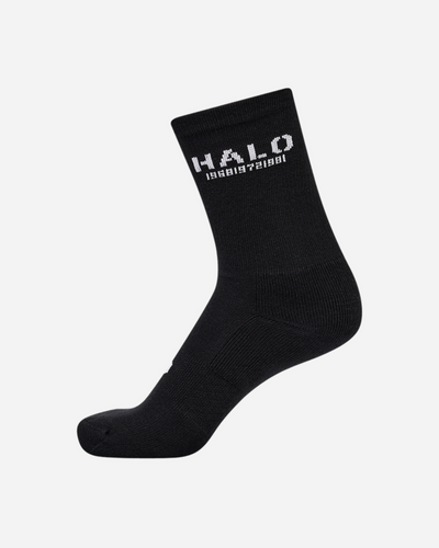 Halo Essential Cotton Socks - Black