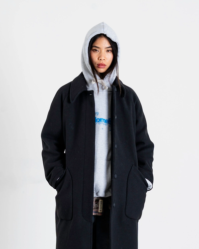 Brenna Wool Coat - Black