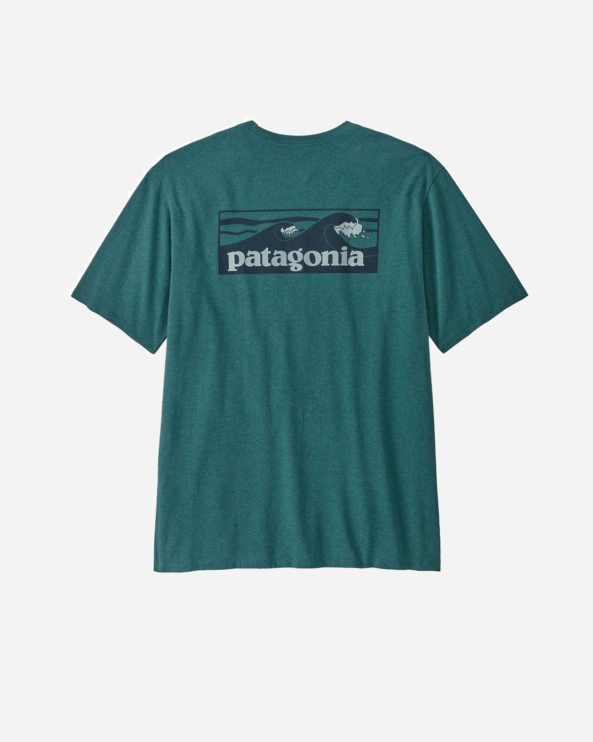 M's Boardshort Logo Pocket Tee - Wetland Blue