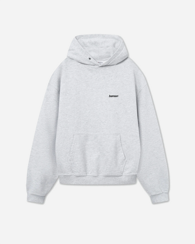 Oversized Hoodie Logo - Cloudy Grey