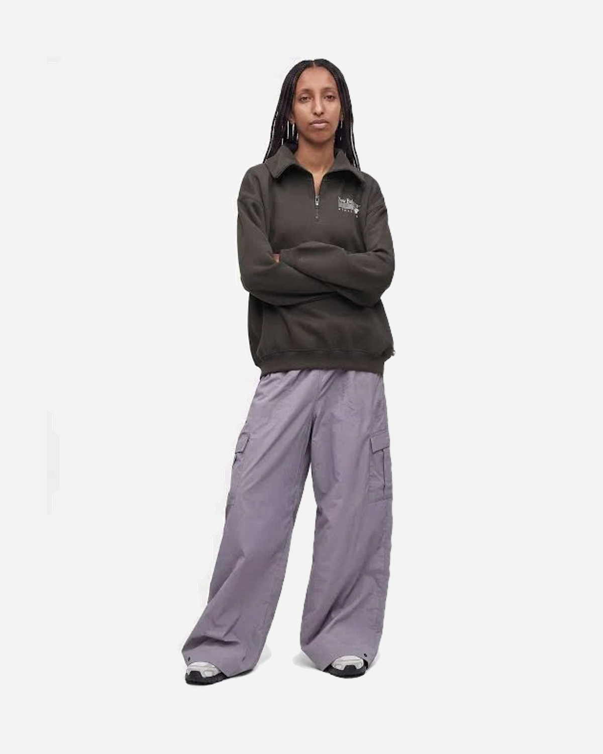 Trackside Fleece Half Zip W