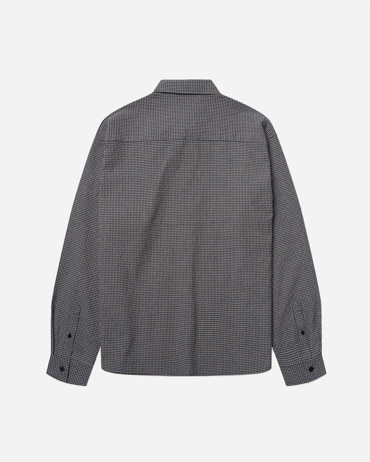 Buzo Ling Check Shirt - Blue Check