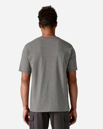 M's Fitz Roy Icon Responsibili-Tee - Gravel Heather