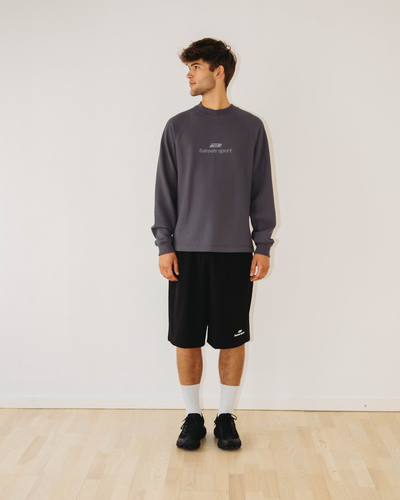 Men's Active Long Shorts - Black Onyx
