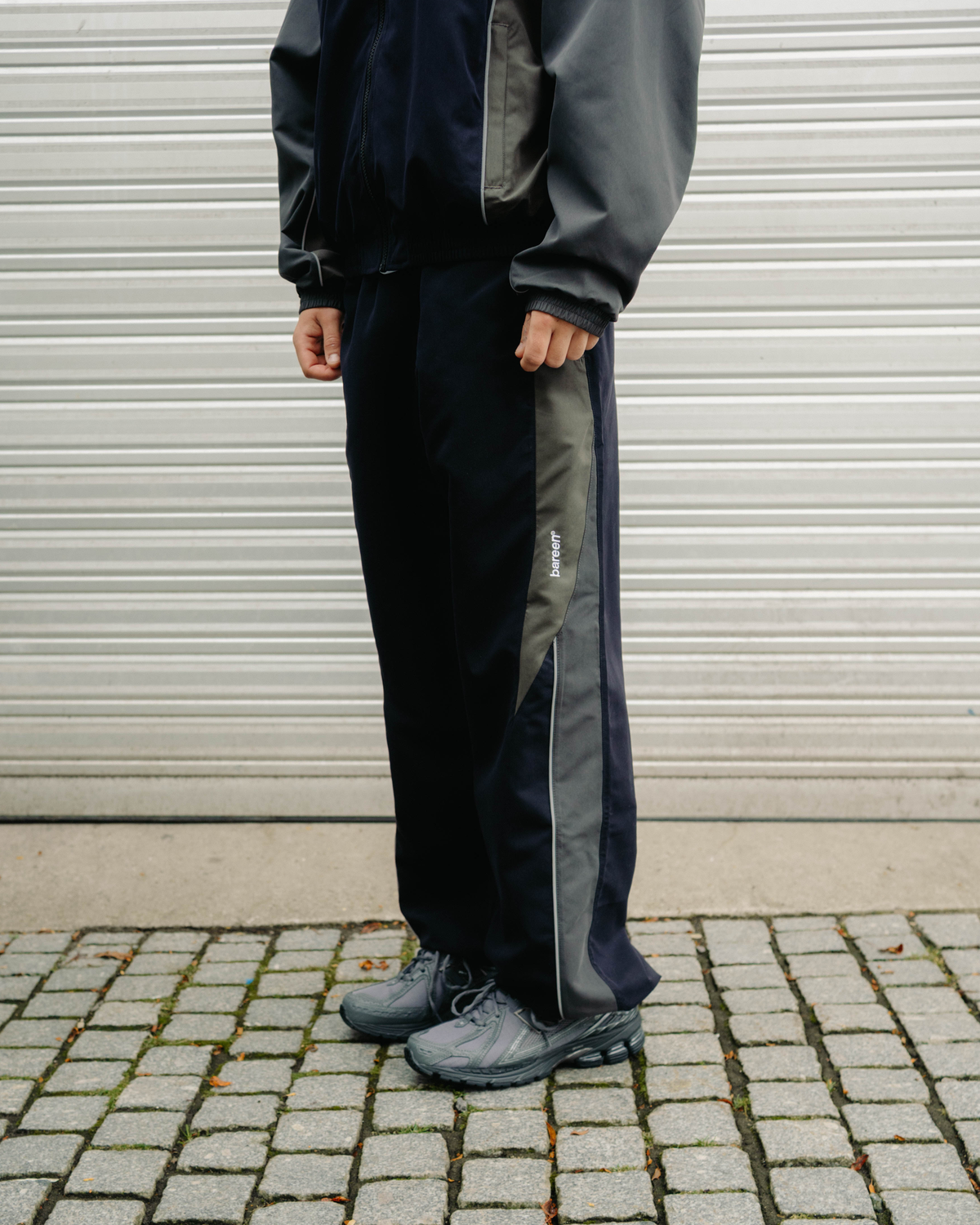 Relaxed Track Pants - TwoTone / Meteorite