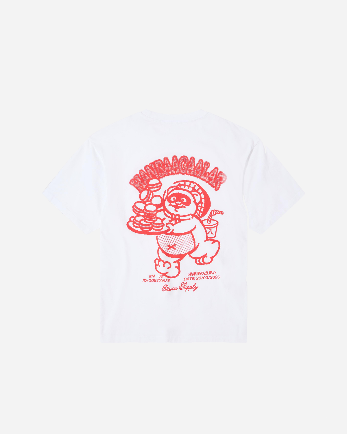 Tanuki T-Shirt - White