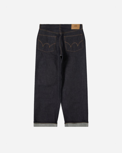 Wide Pant Blue - Unwashed