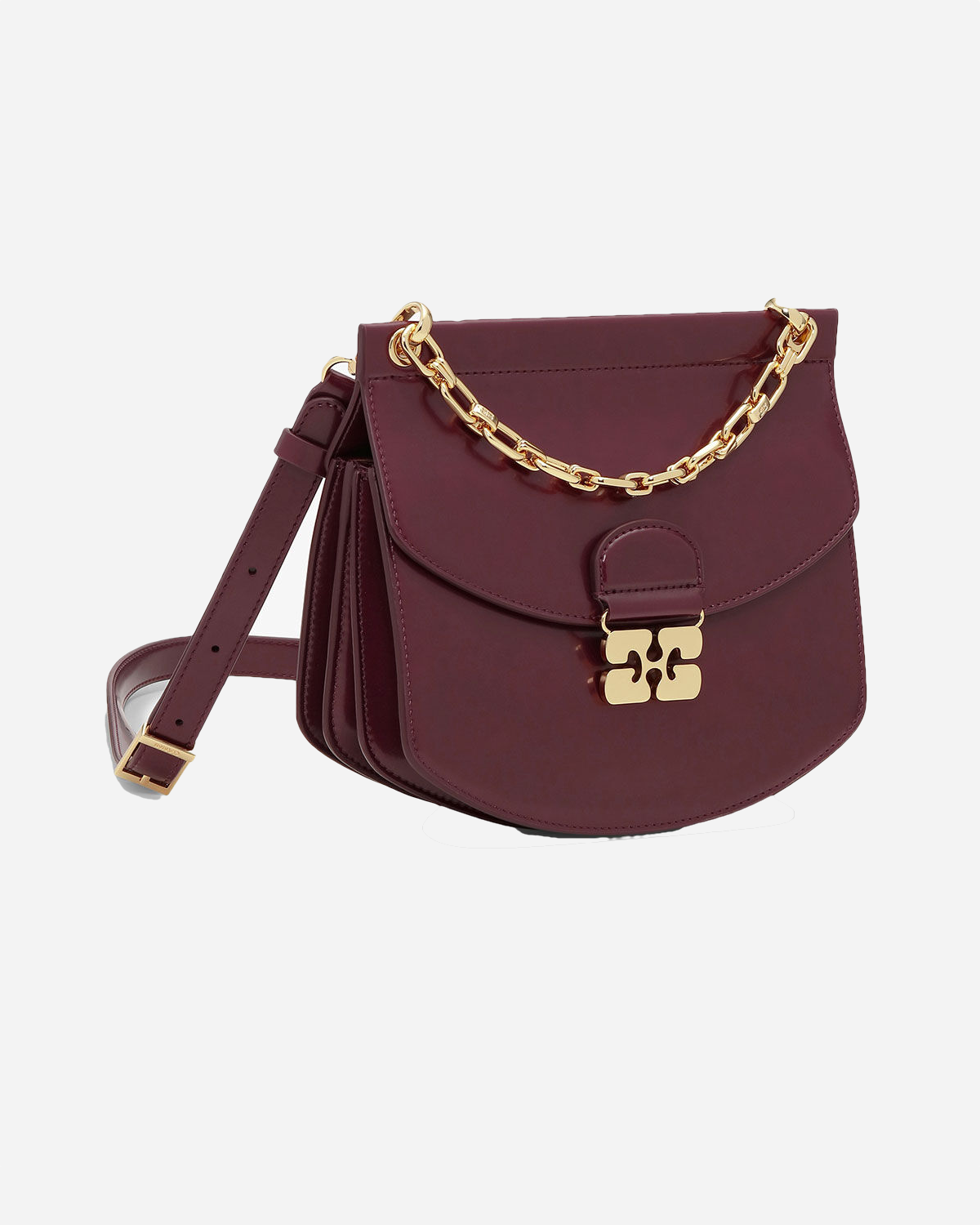 Apo-G Bag Small Box Chain - Tawny Port