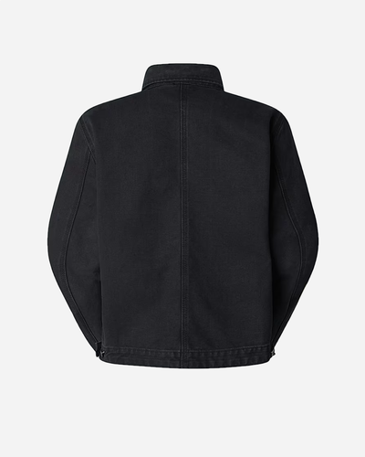 Womens Cedar Canvas Work Jacket - Black