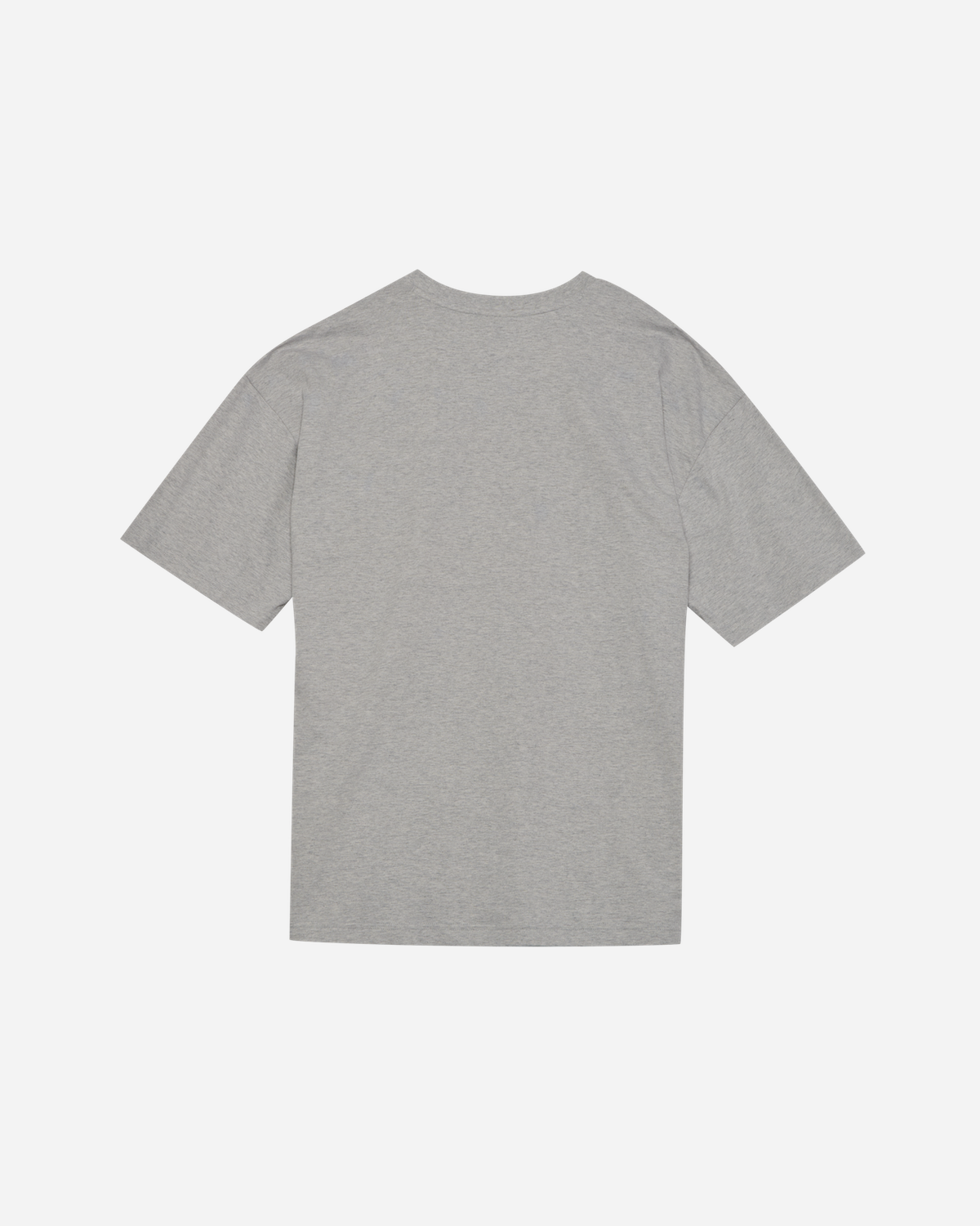 Halo Uniform Boxy T-Shirt - Light Grey Melange