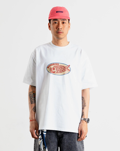 Baine Catch Tee - White