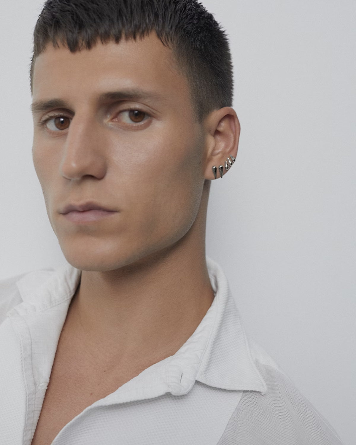 Mate Stud Silver - Silver