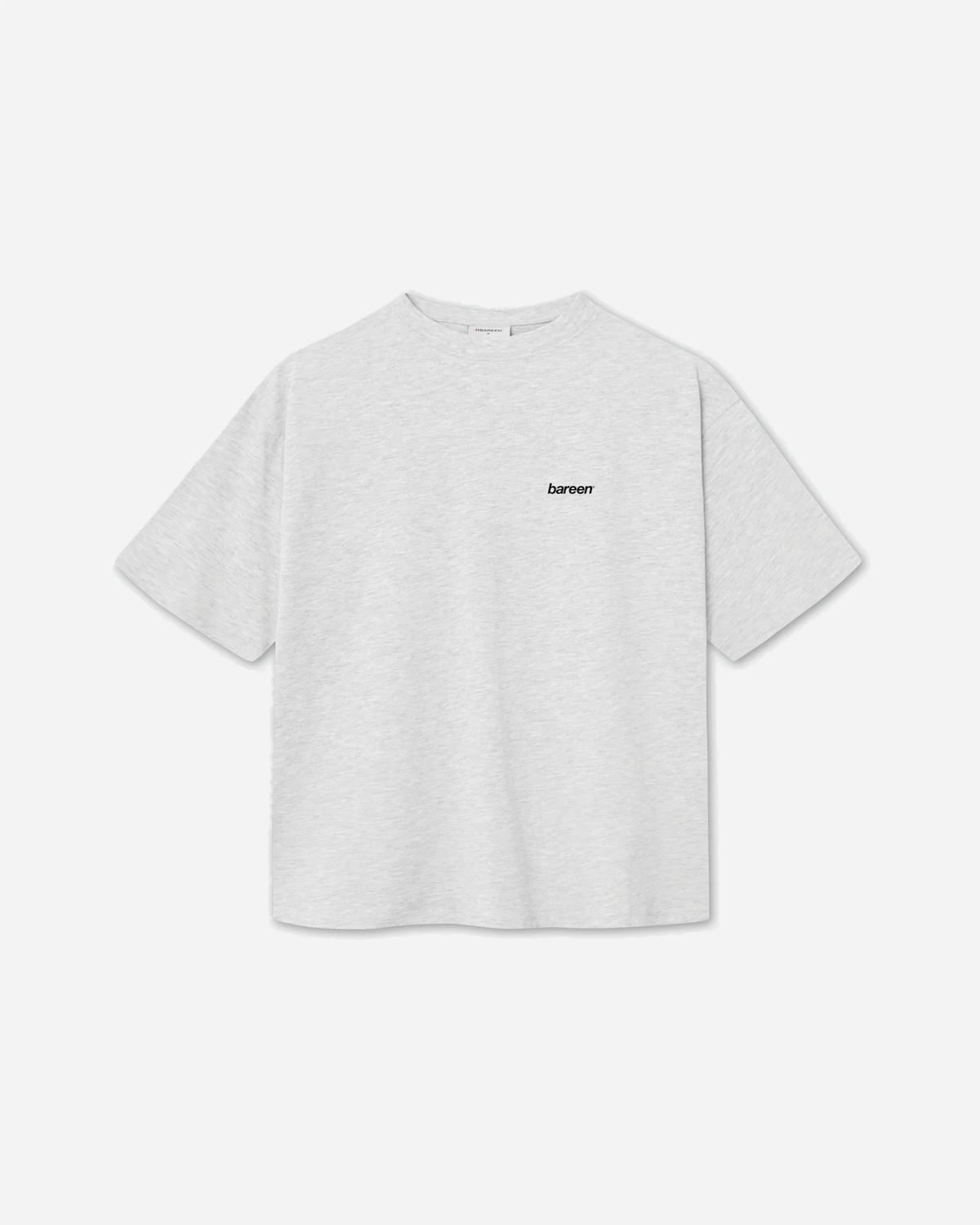 Box fit T-shirt Logo - Cloudy Grey