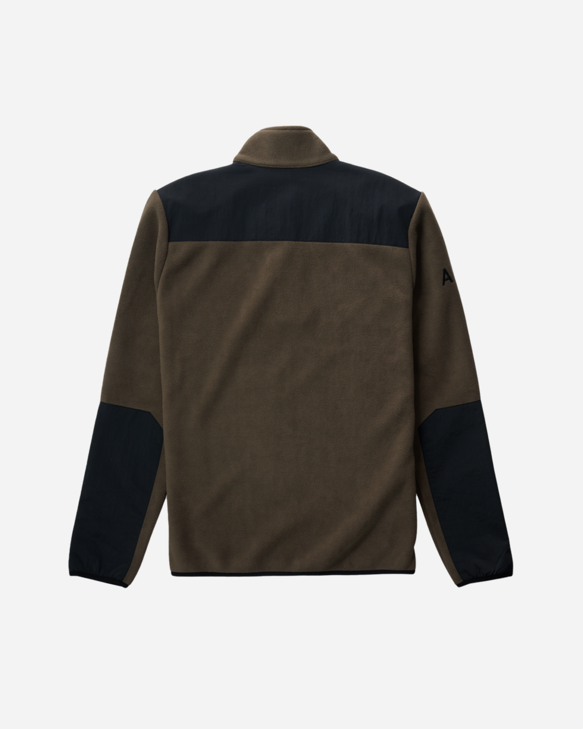 Halo Blocked Zip Fleece - Chocolate Torte