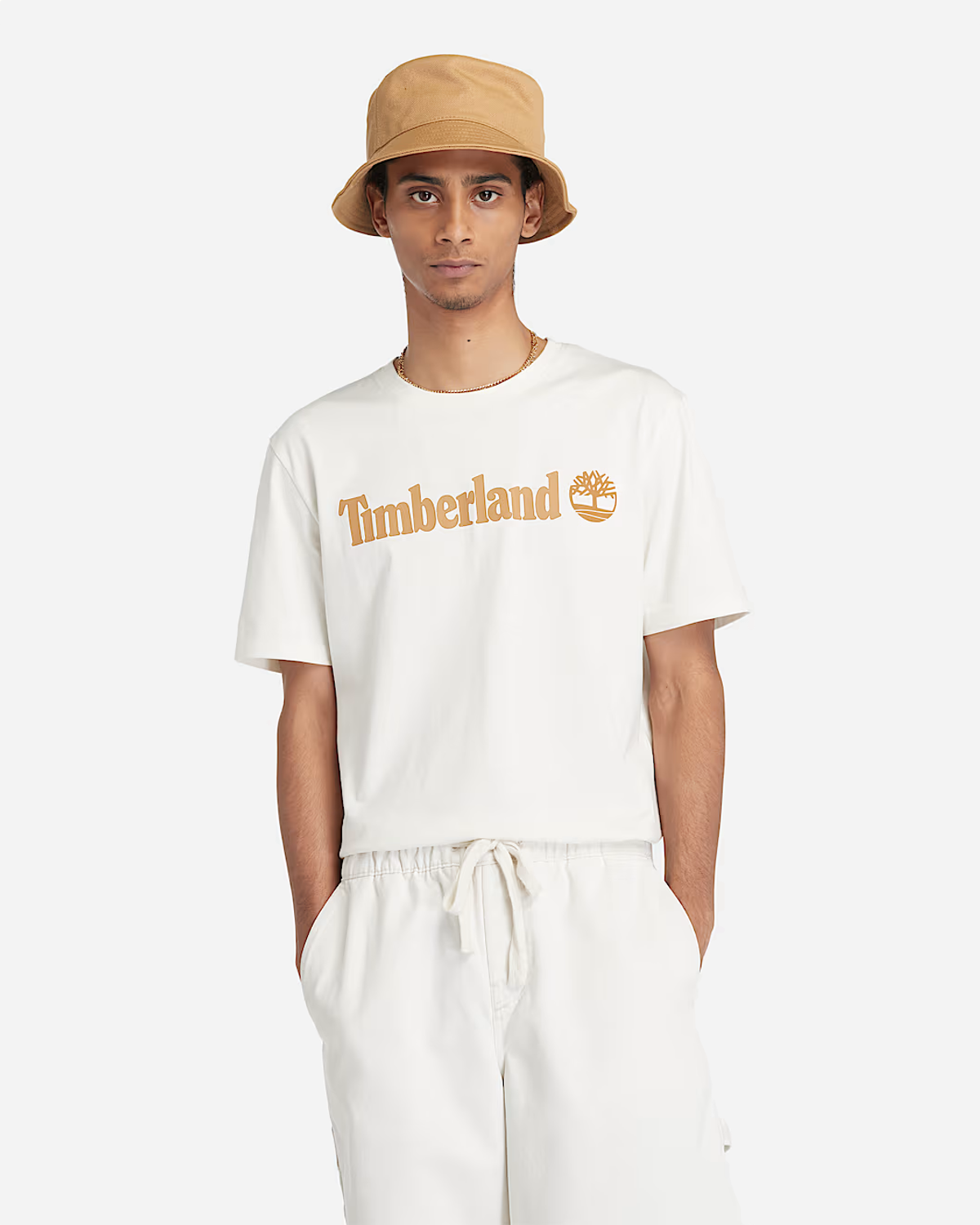 KENN Linear Logo Short Sleev - Vintage White