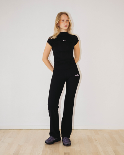 Wmns Straight Leg Tights - Black Onyx