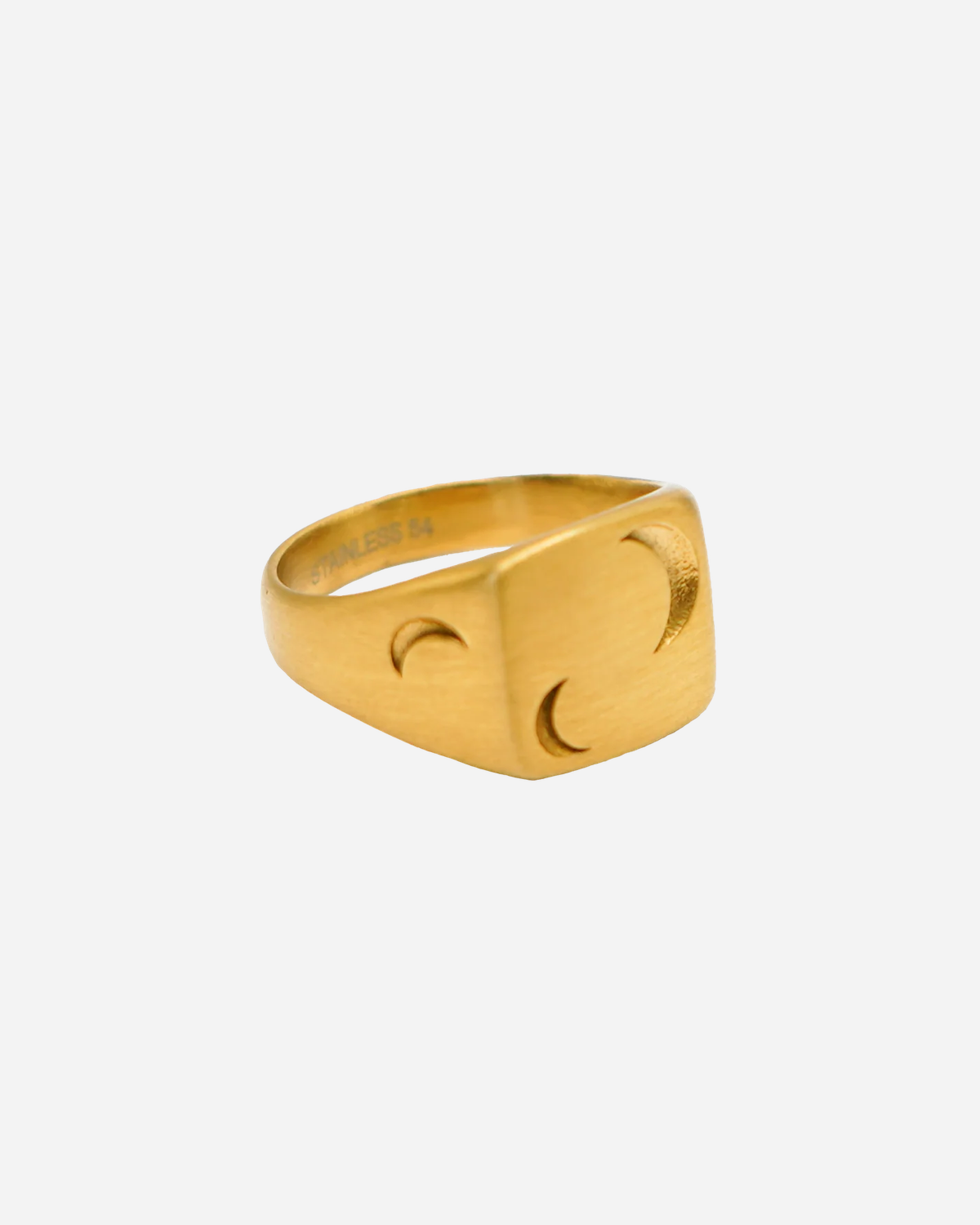 Half Moon Signet Ring