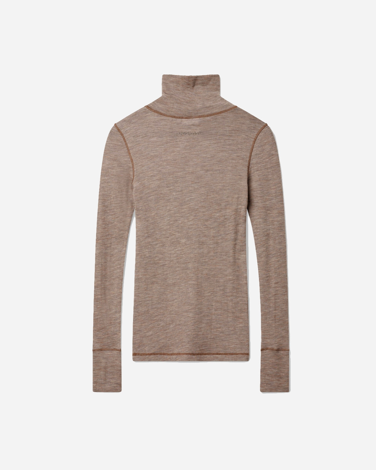 That Comfy Highneck - Walnut Melange