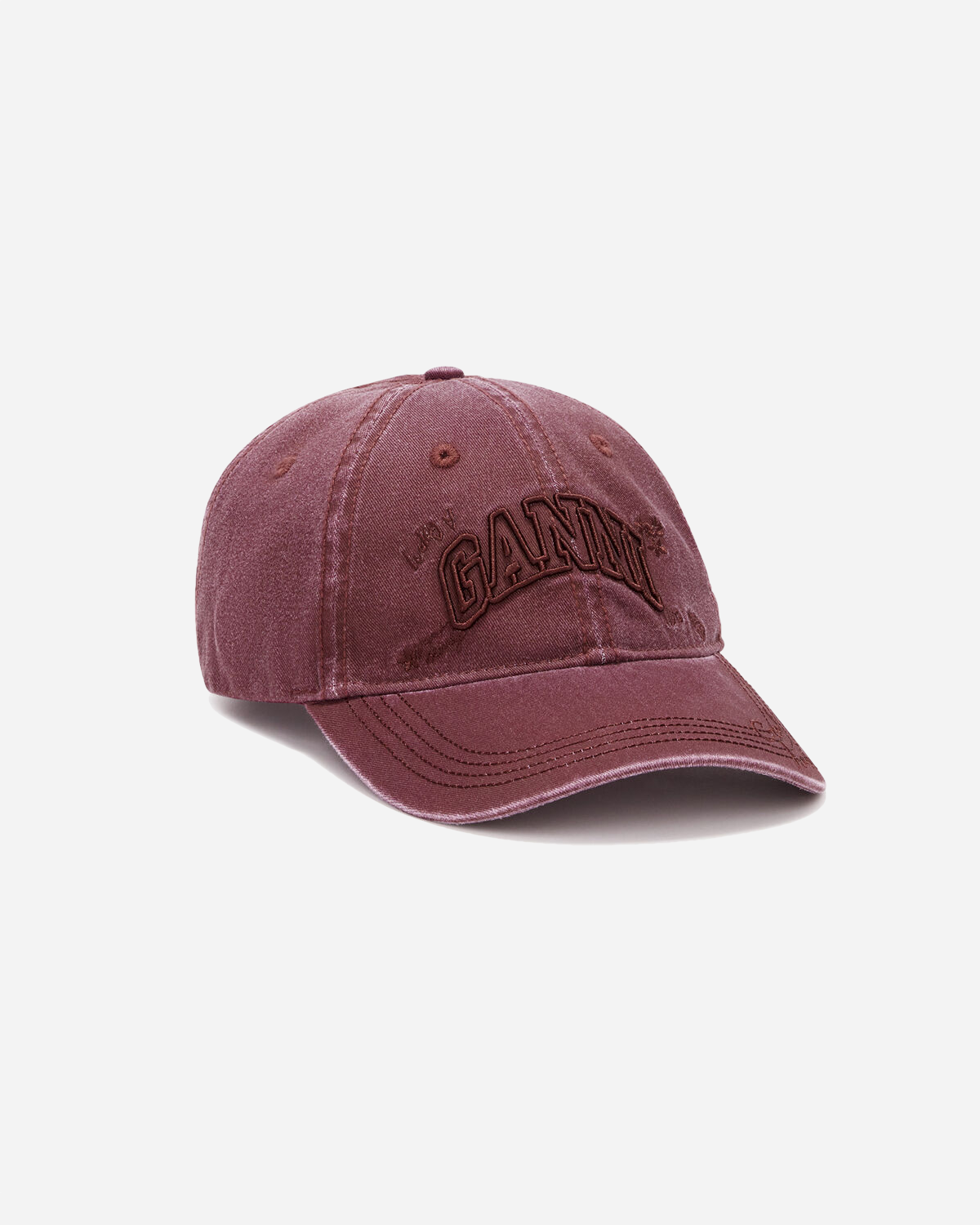 Ganni Washed Cotton Cap
