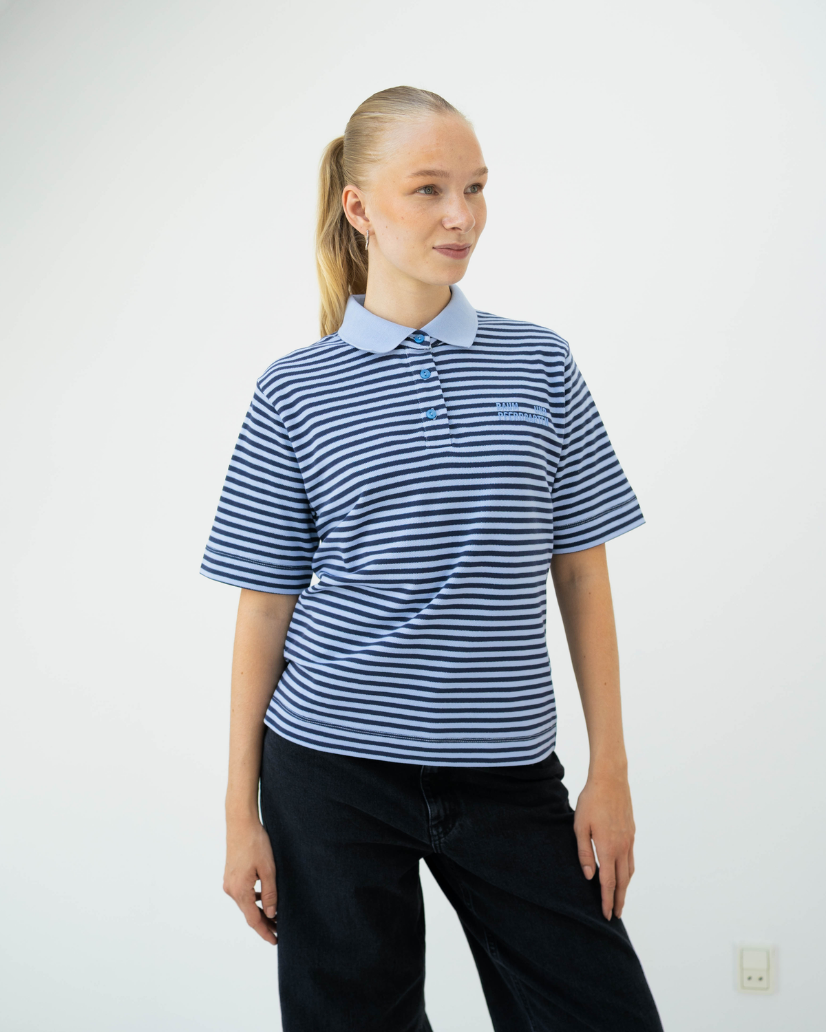 Jeanetta - Overture Blue Stripe