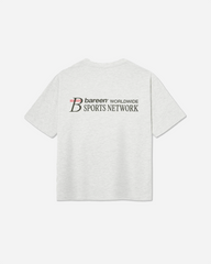 Box Fit T-Shirt Sports Network - Cloudy Grey