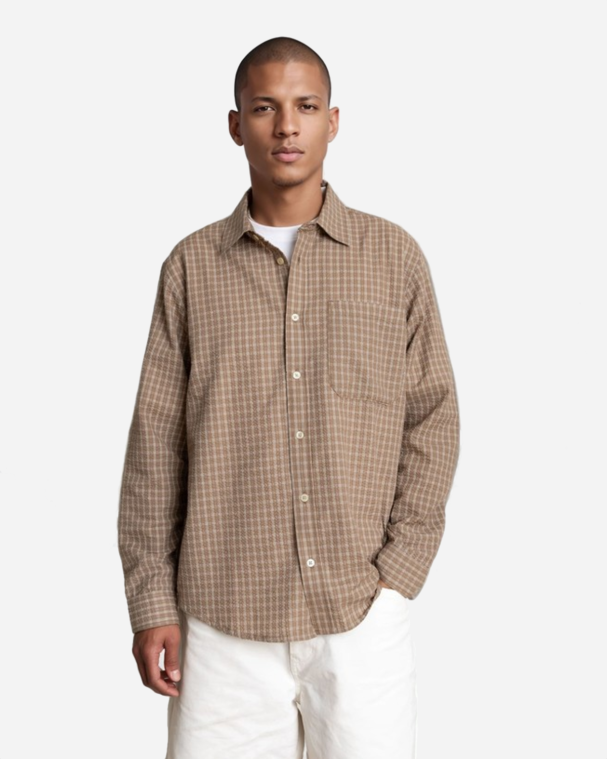 Oscar Checked - Brown Check