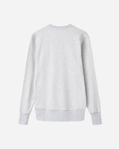 College Sweat O'Neck - Lt. Grey Mel