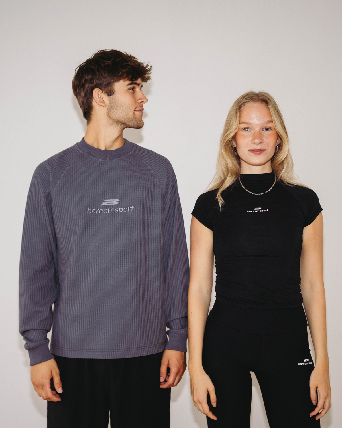 Waffle Raglan Longsleeve - Iron Gate