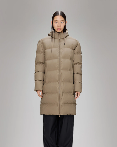 Alta Longer Puffer Jacket W3T4 - Beige