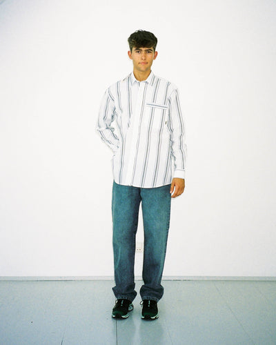 Yuzo Pin Shirt - White