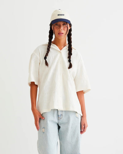 Sunny Mesh Shirt - Off White