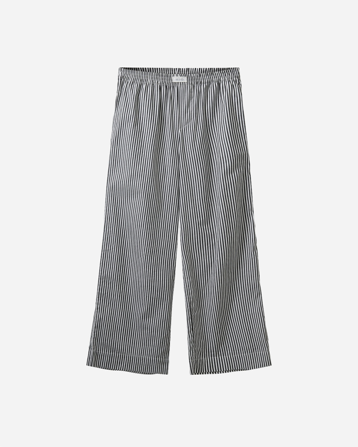 Rønne Essential Pajamas Pants - Black/White Stripe