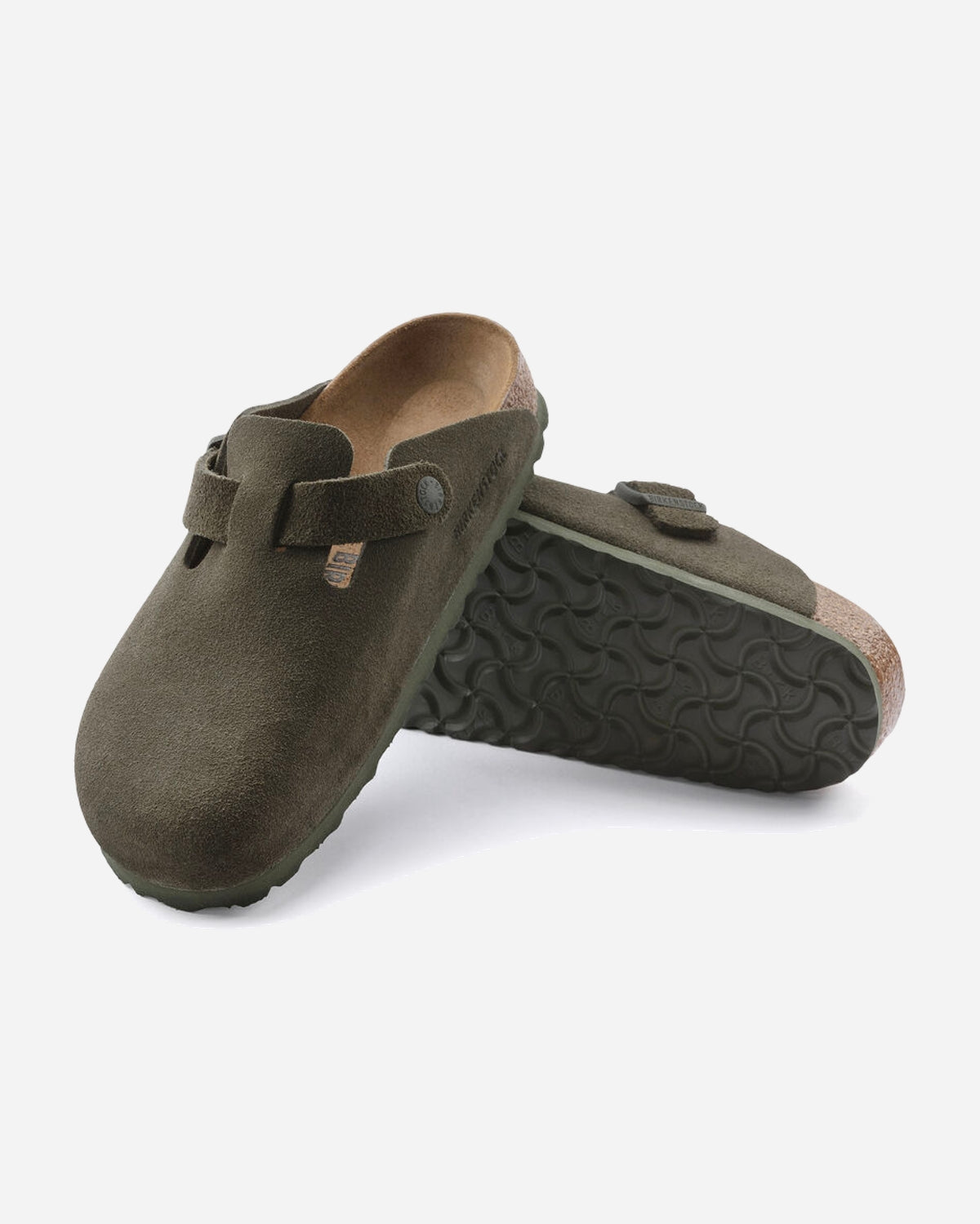 Boston Suede Leather Regular - Thyme