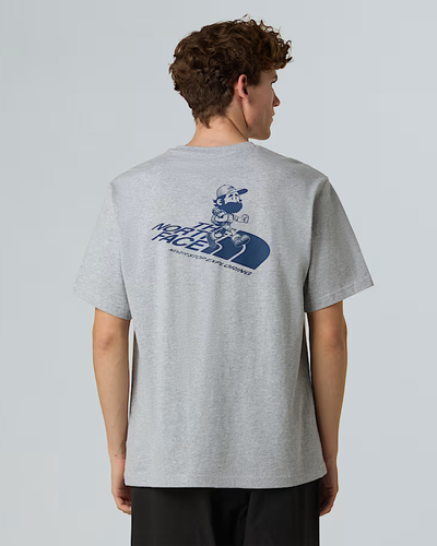 U Run Graphic Relaxed S - Light Grey