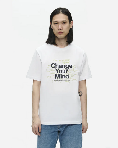 WWBobby tee change 25220 - Bright White