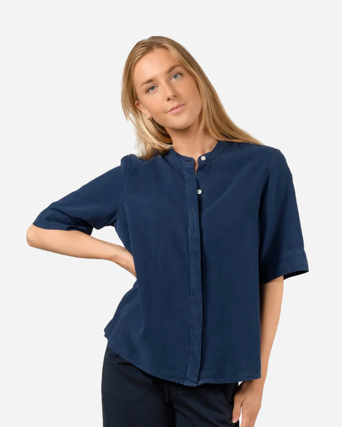 Solrun shirt - Ocean