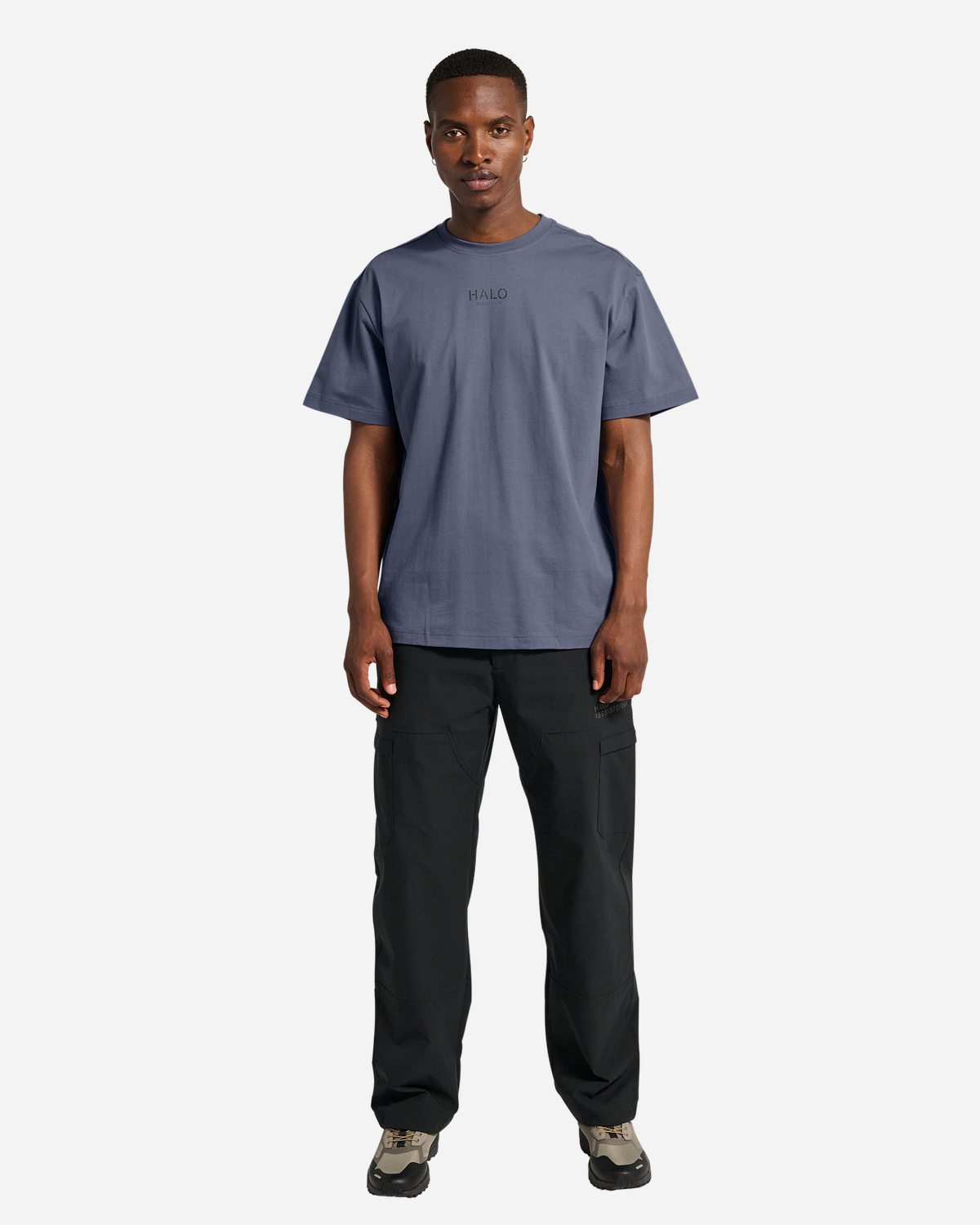 Halo Graphic T-shirt - Deep Blue