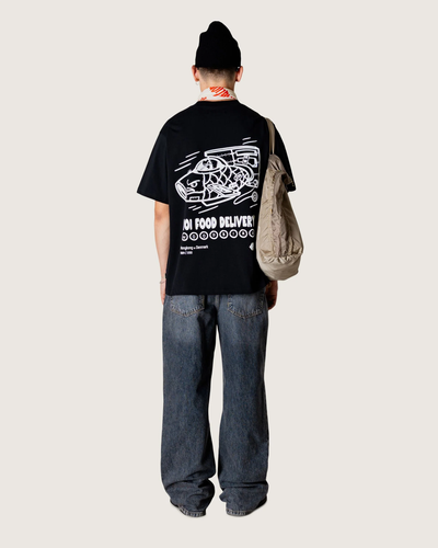 Baine Koi Delivery Tee - Black