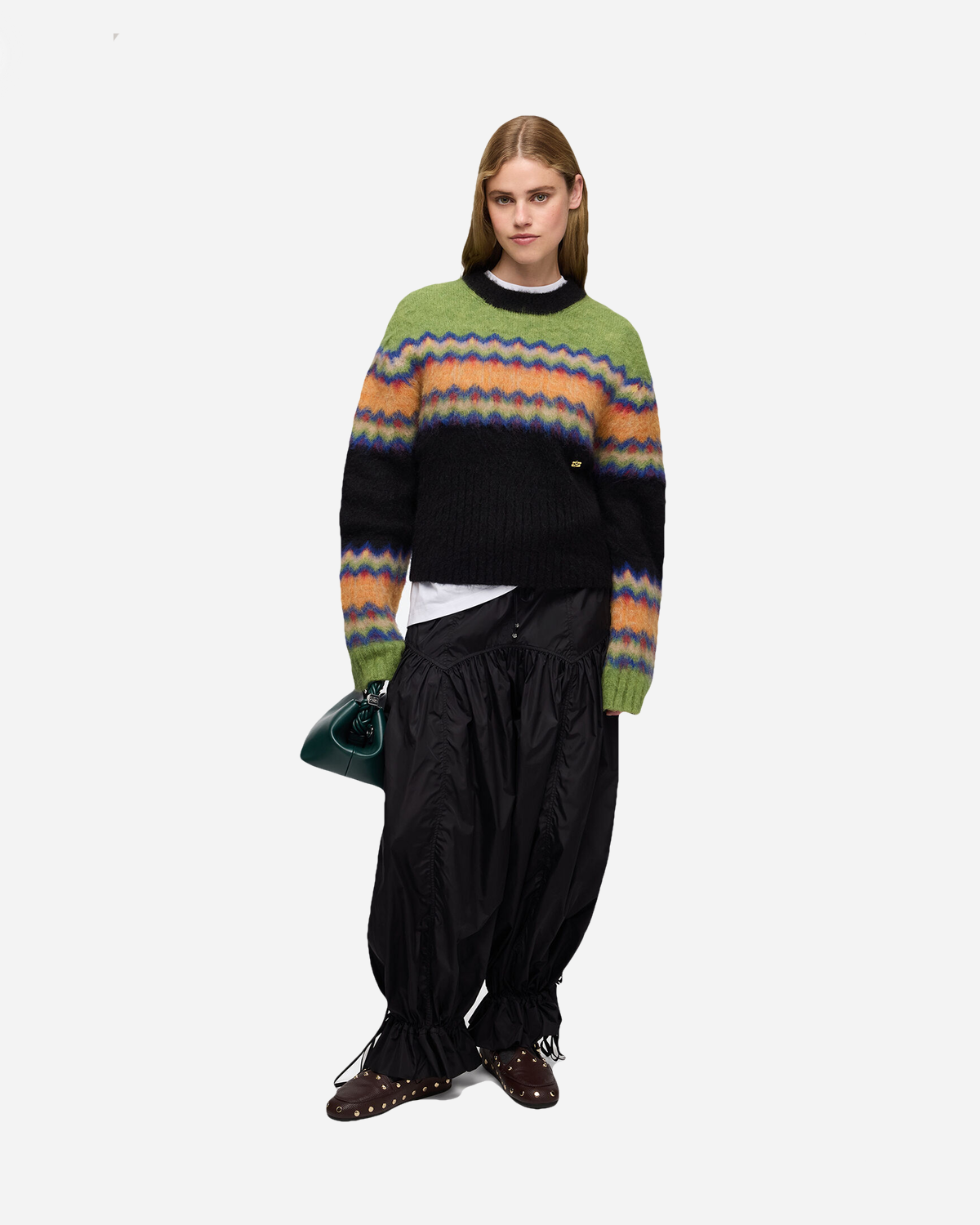 Brushed Alpaca Fairisle Sweater