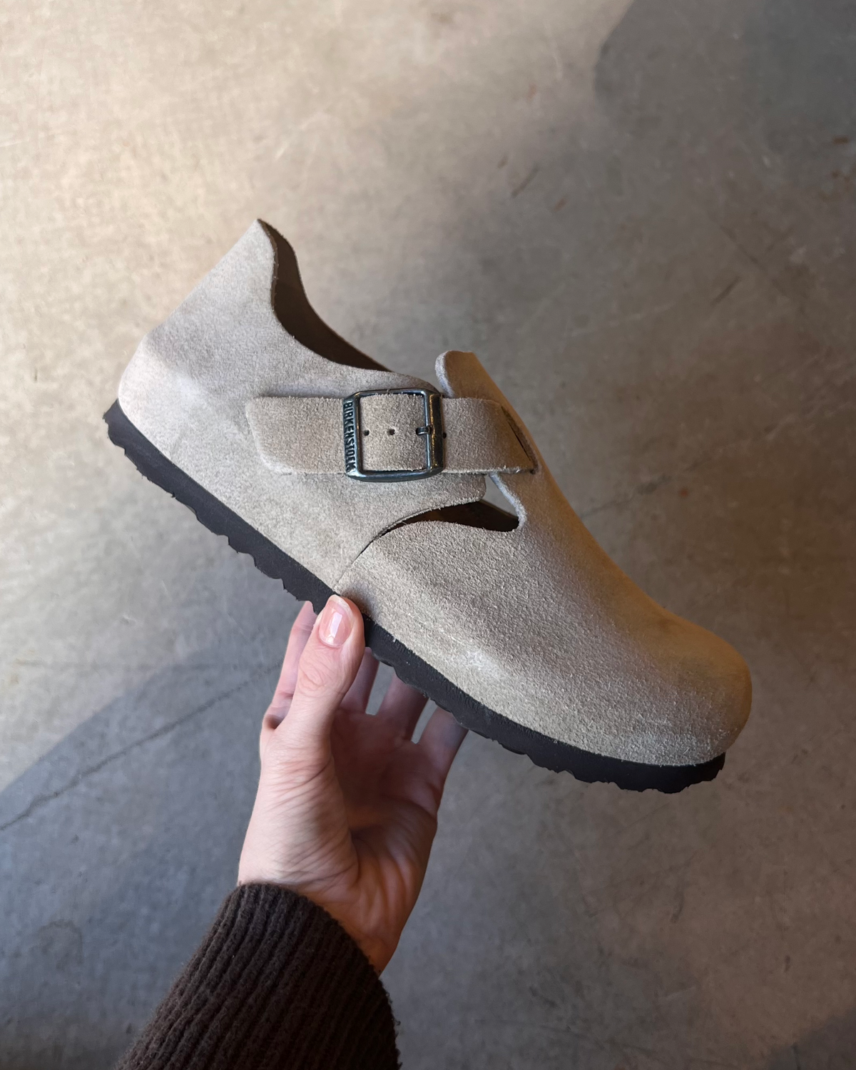 London Suede Leather Narrow