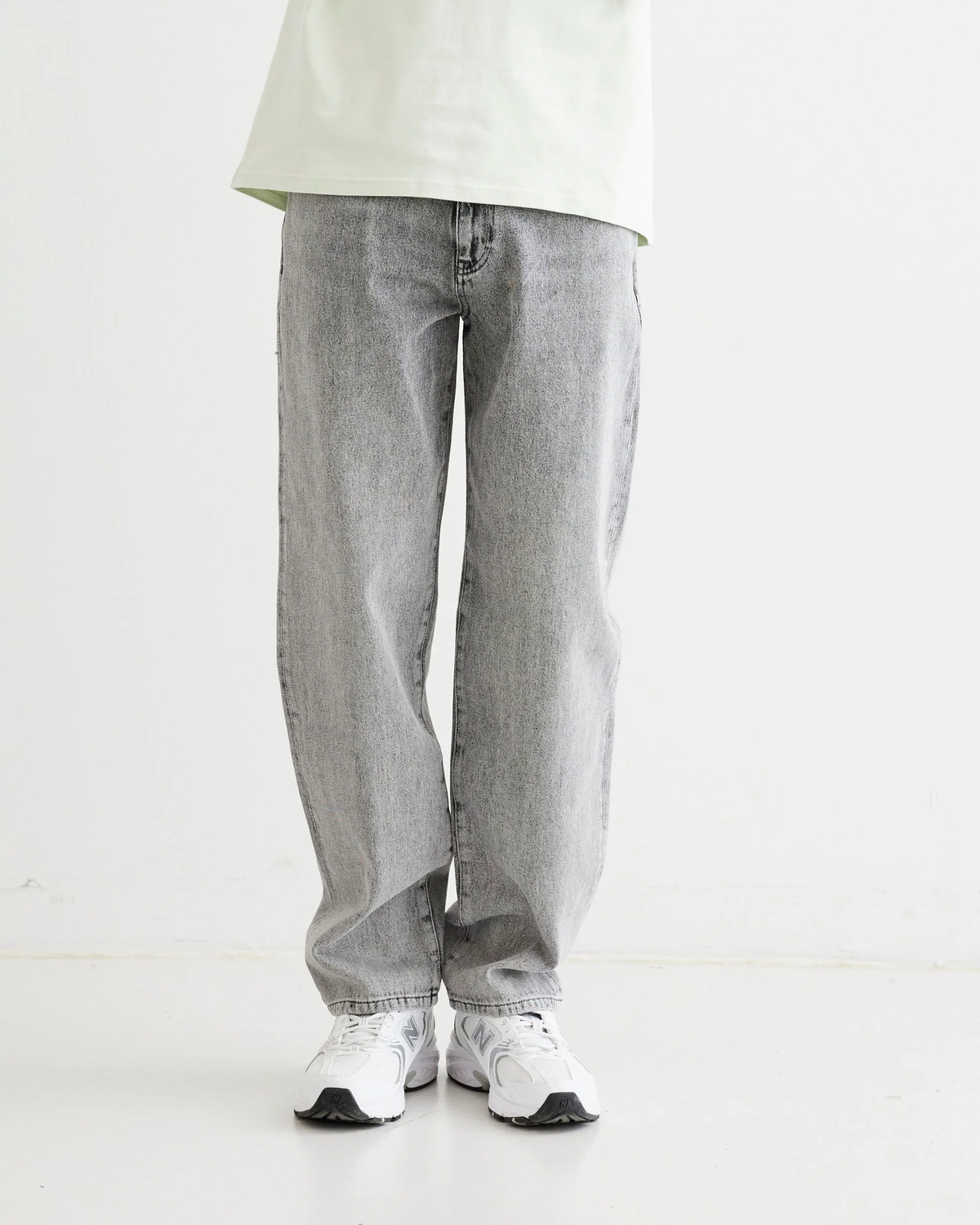 Leroy Ash Grey Jeans - Grey