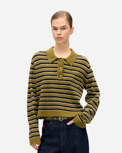 Cori - Ivy Green Stripe