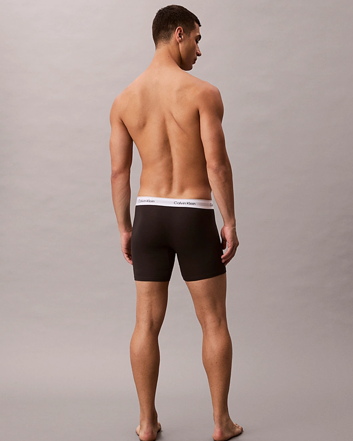 Boxer Brief 3PK | Icon Cotton Stretch - Black / Black / Black