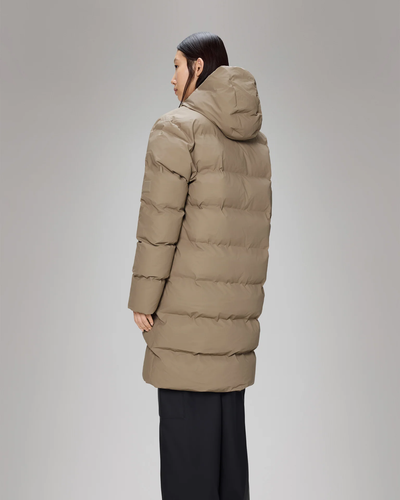 Alta Longer Puffer Jacket W3T4 - Beige