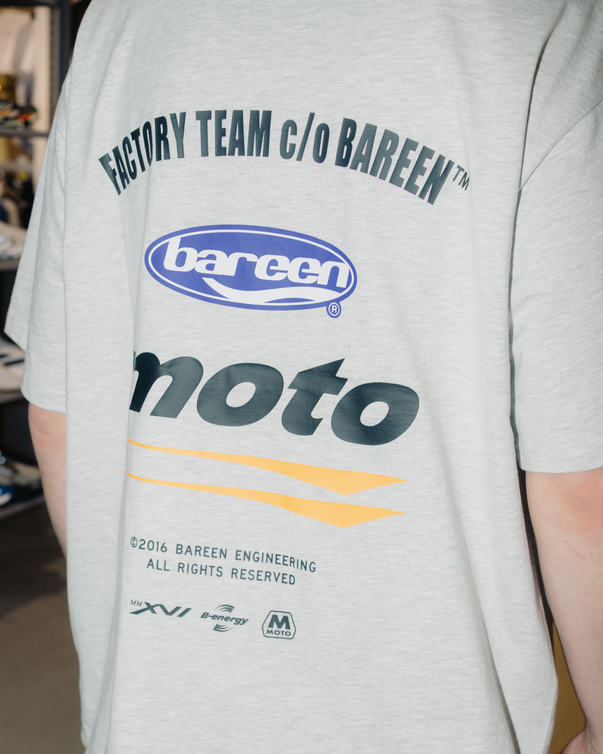 Box Fit T-shirt Moto