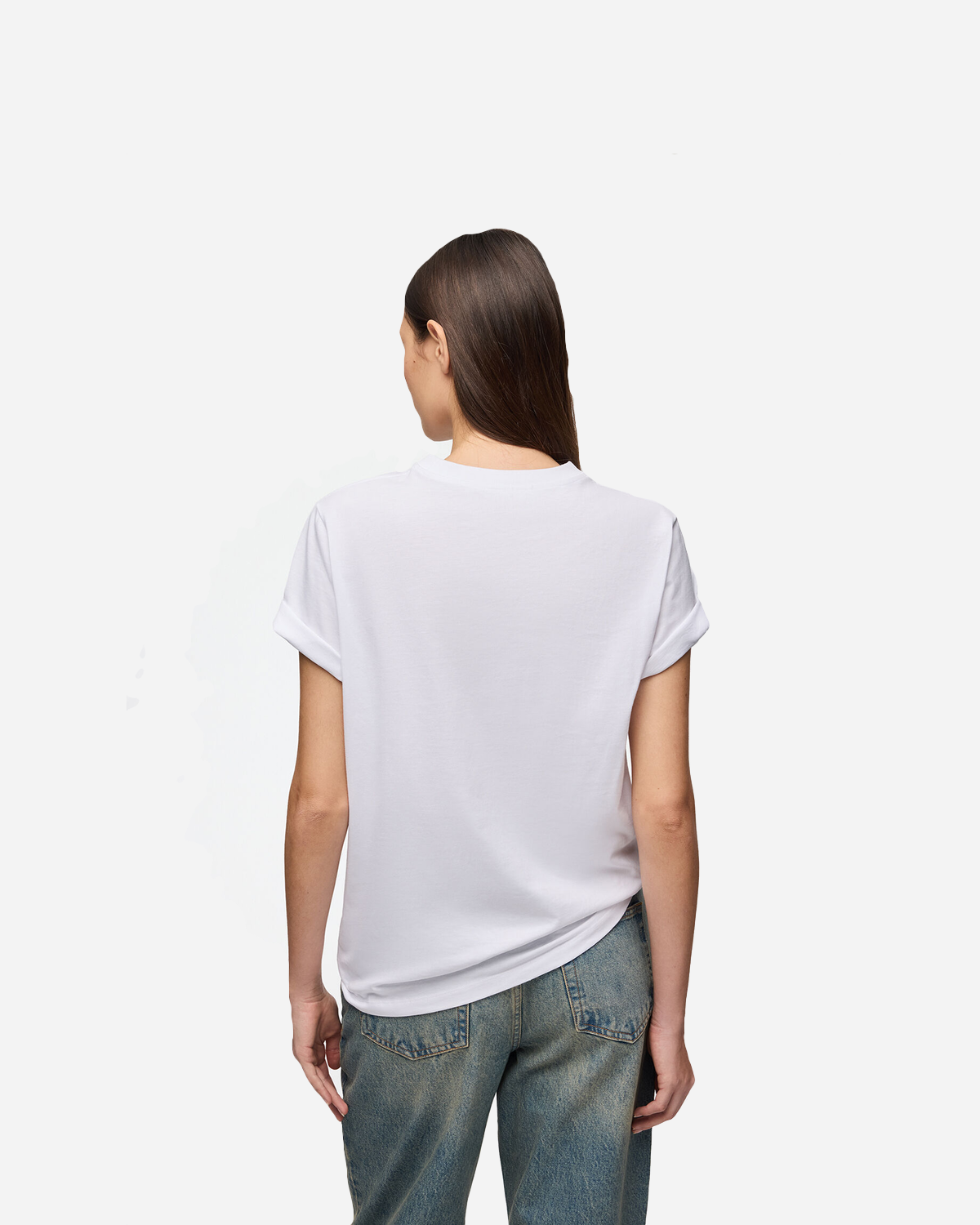 Basic Cotton Relaxed T-shirt Teddy Mushrooms