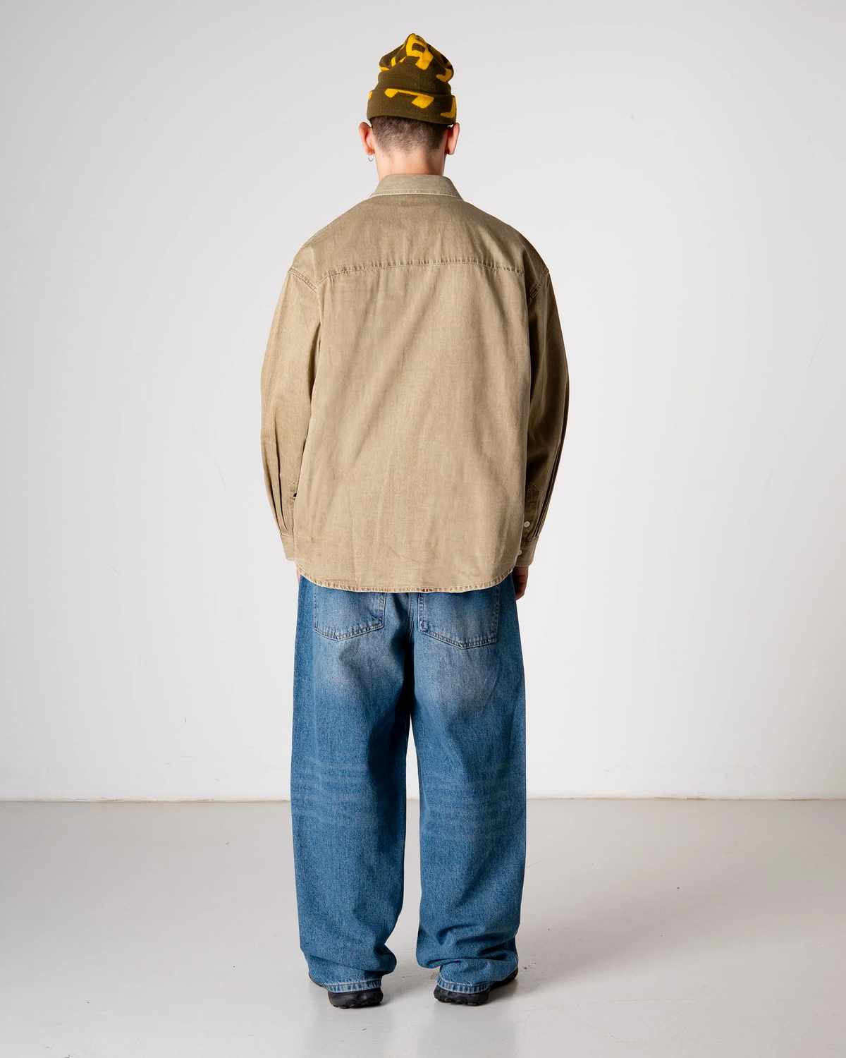 Jong Washed Shirt - Stone
