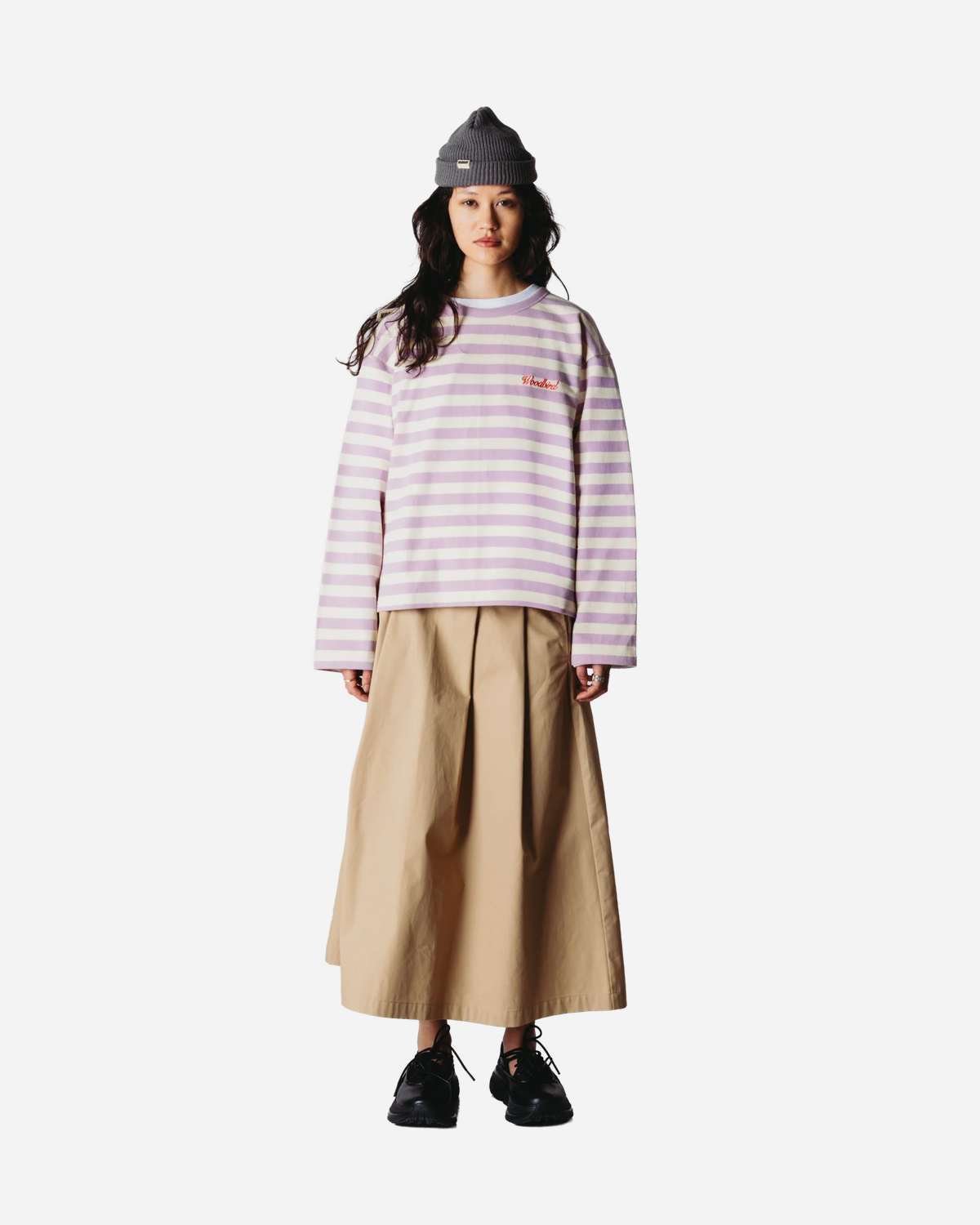 Joul Wide Sleeve Stripe Tee
