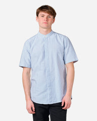 Max Striped Shirt - White/Navy